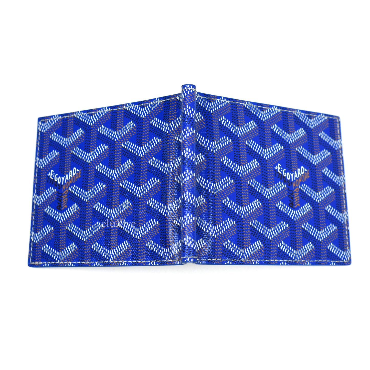 Goyard - Saint Thomas Bifold Money Clip Wallet (Sky Blue)