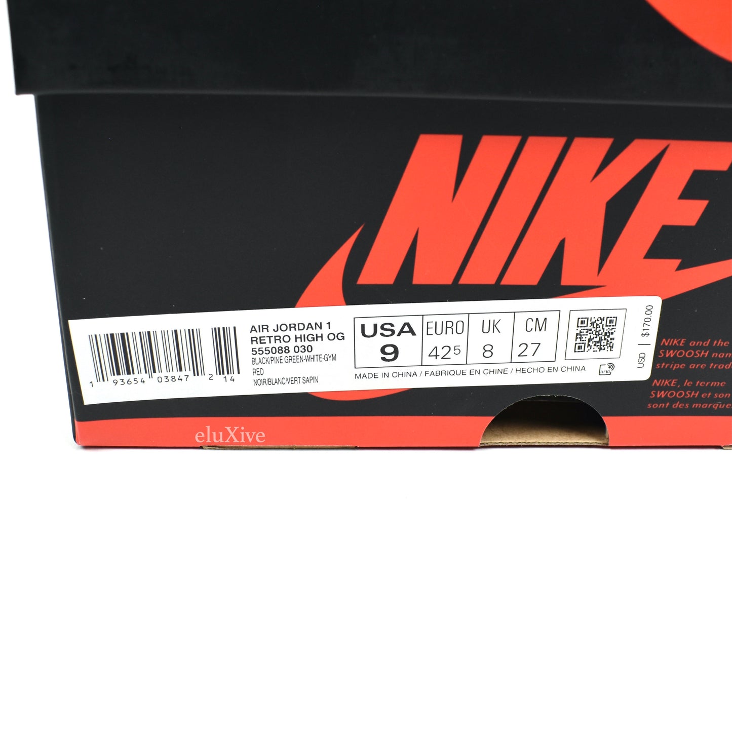 Nike - Air Jordan 1 Retro High OG Pine Green