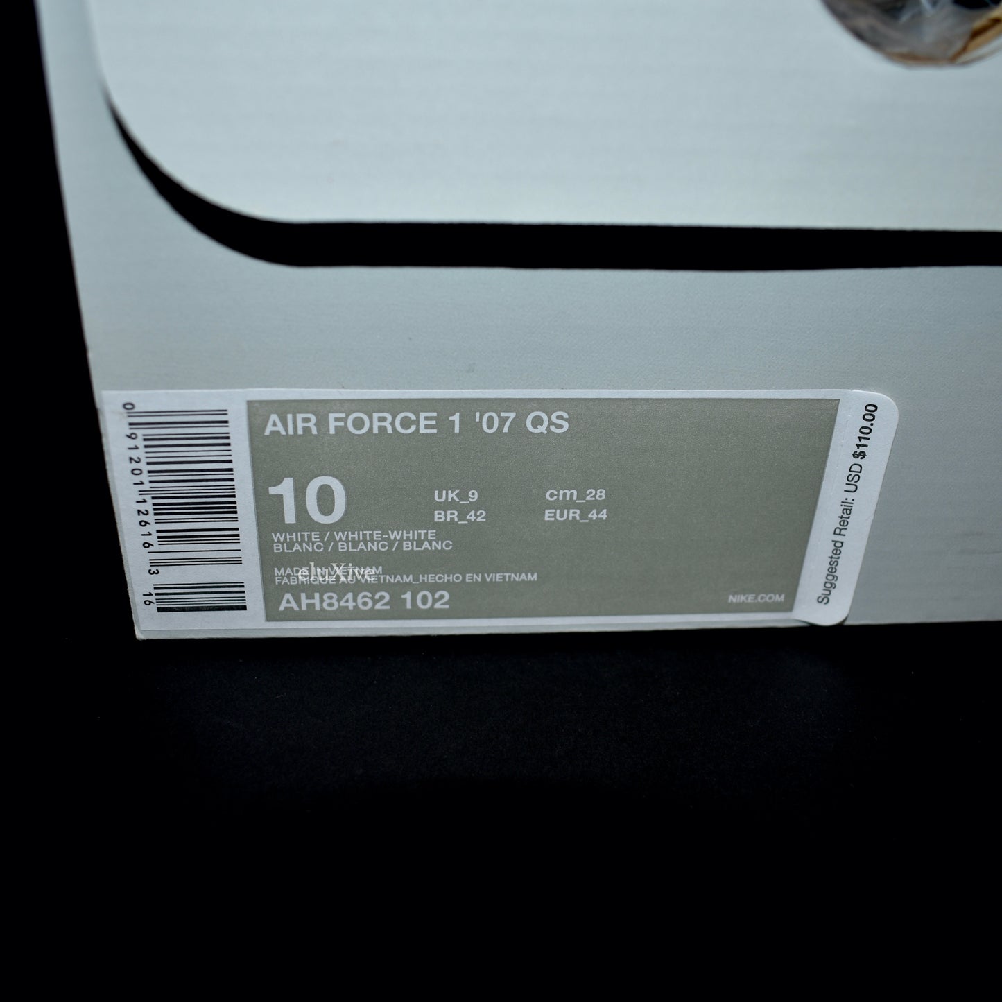 Nike - Air Force 1 '07 QS All-Star 'Swoosh Pack' (White)