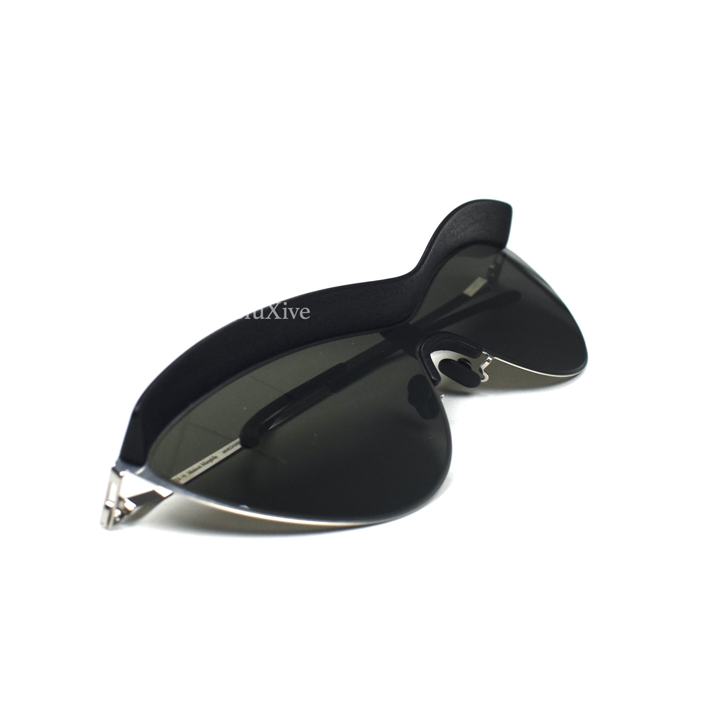 Maison Margiela x Mykita - Black MMECHO002 Futuristic Sunglasses