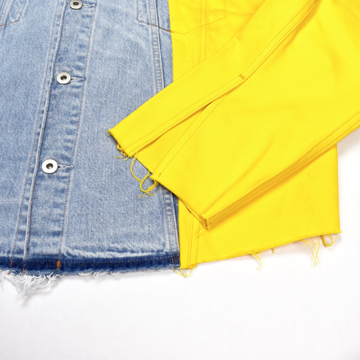 Off-White x Levi's - Paneled Denim Trucker Jacket