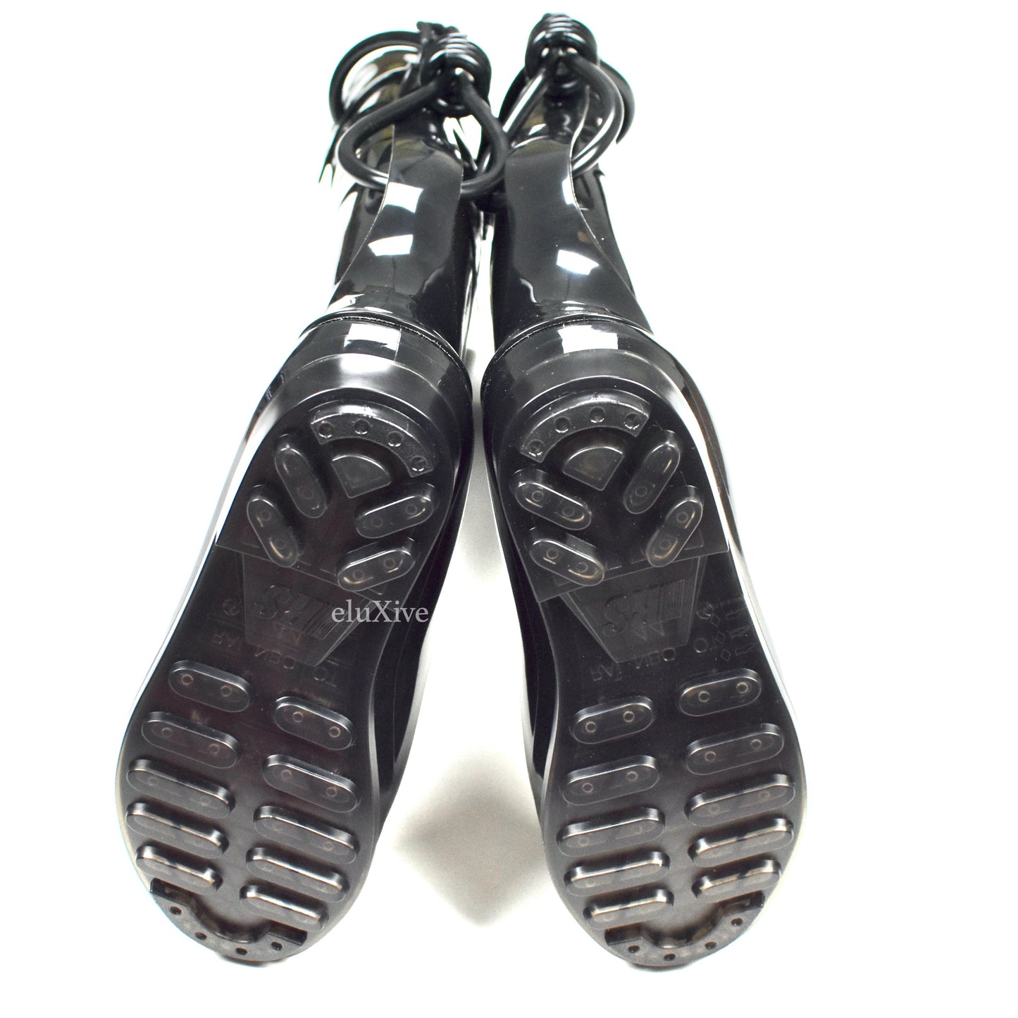 Raf Simons - Black PVC Blade Runner Futuristic Rubber Boots