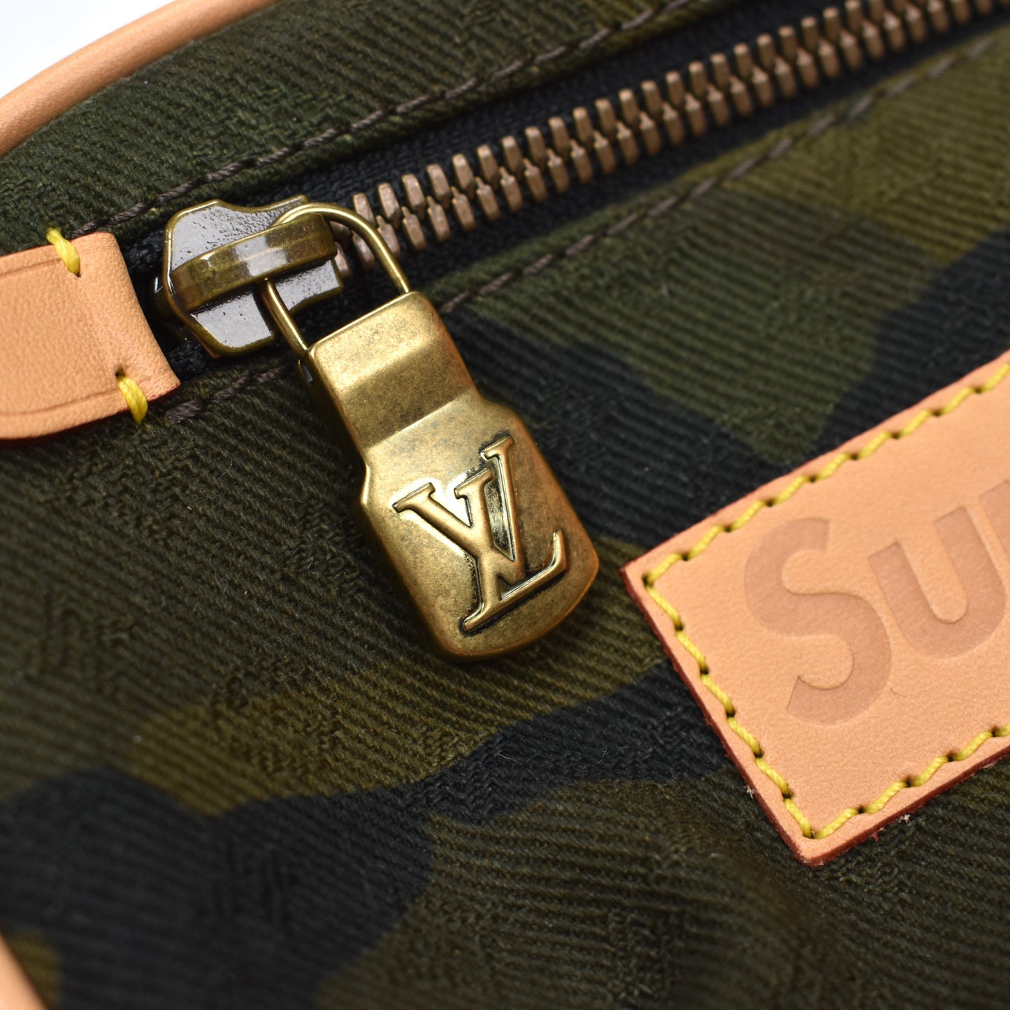 Louis Vuitton x Supreme - Monogram Camo Box Logo Bumbag