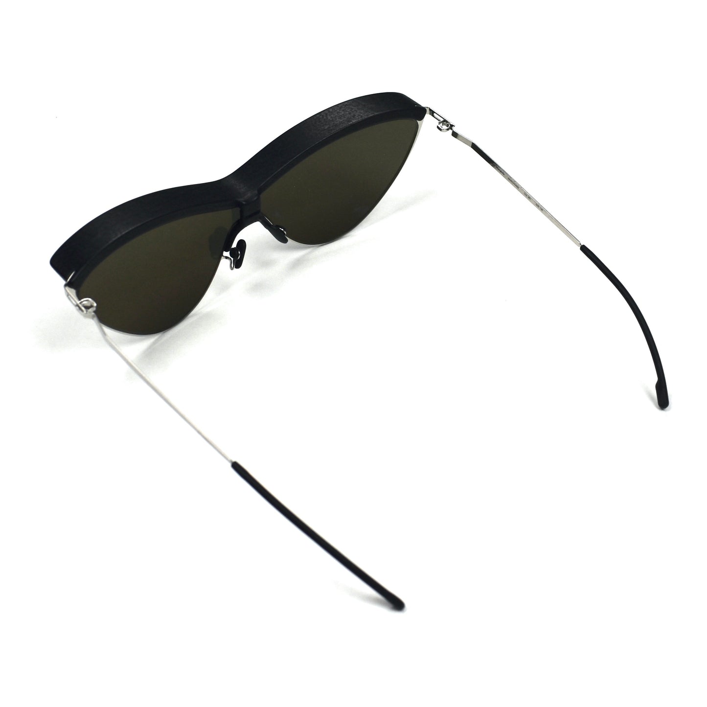 Maison Margiela x Mykita - Black MMECHO002 Futuristic Sunglasses
