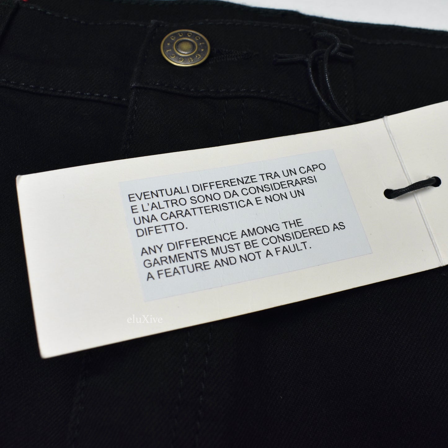 Gucci - Black Slim Fit Denim Jeans