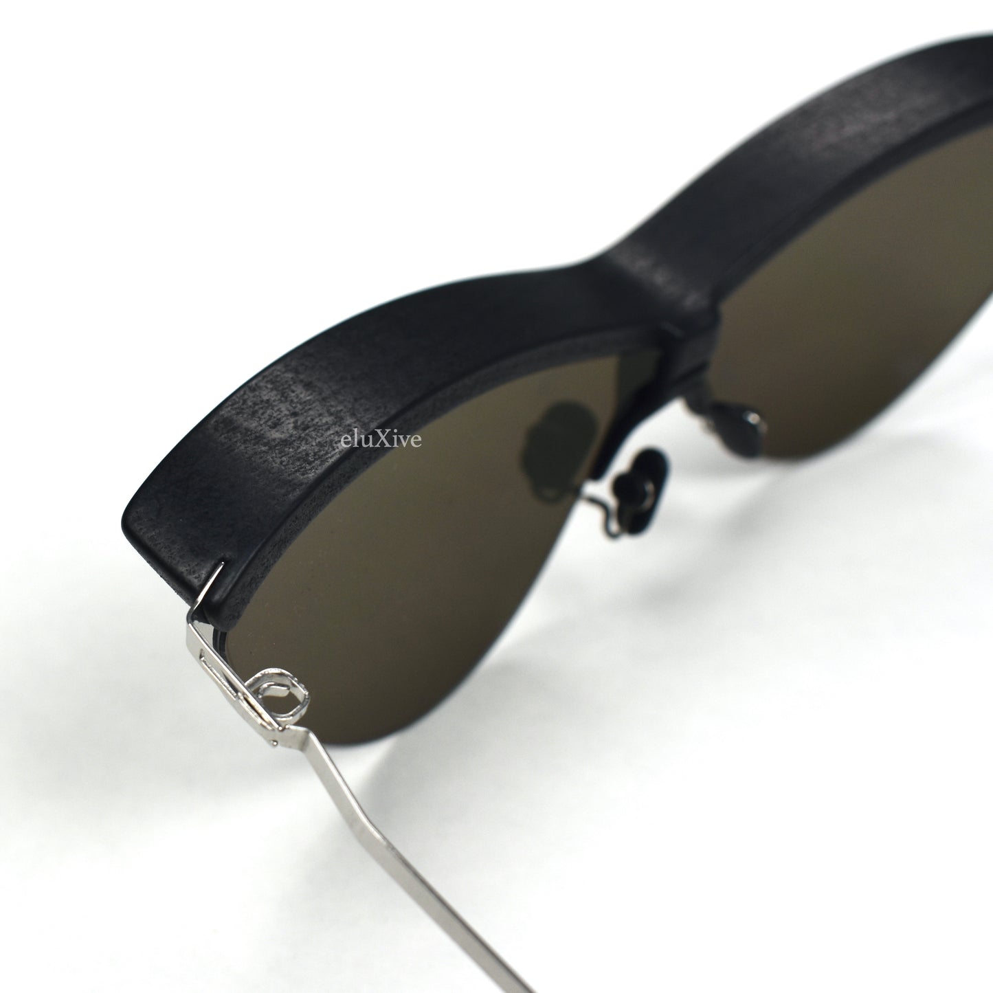 Maison Margiela x Mykita - Black MMECHO002 Futuristic Sunglasses