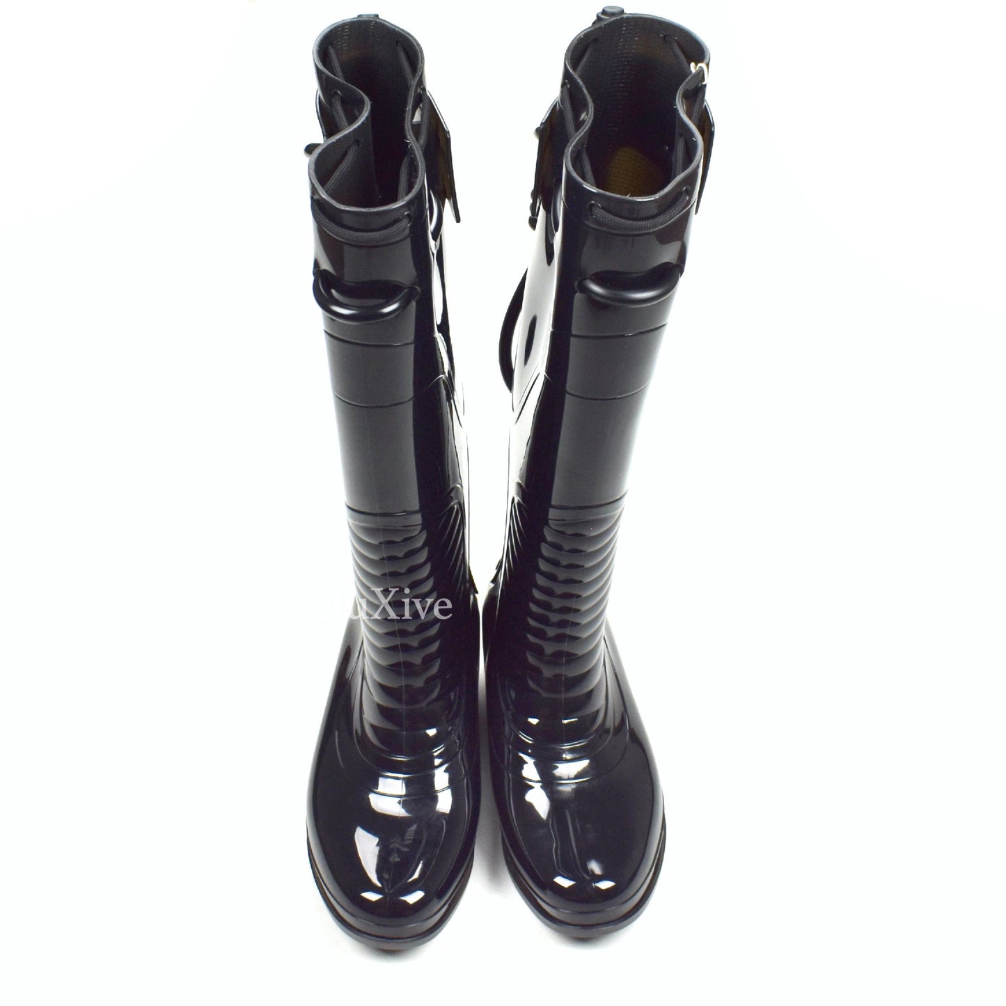 Raf Simons - Black PVC Blade Runner Futuristic Rubber Boots
