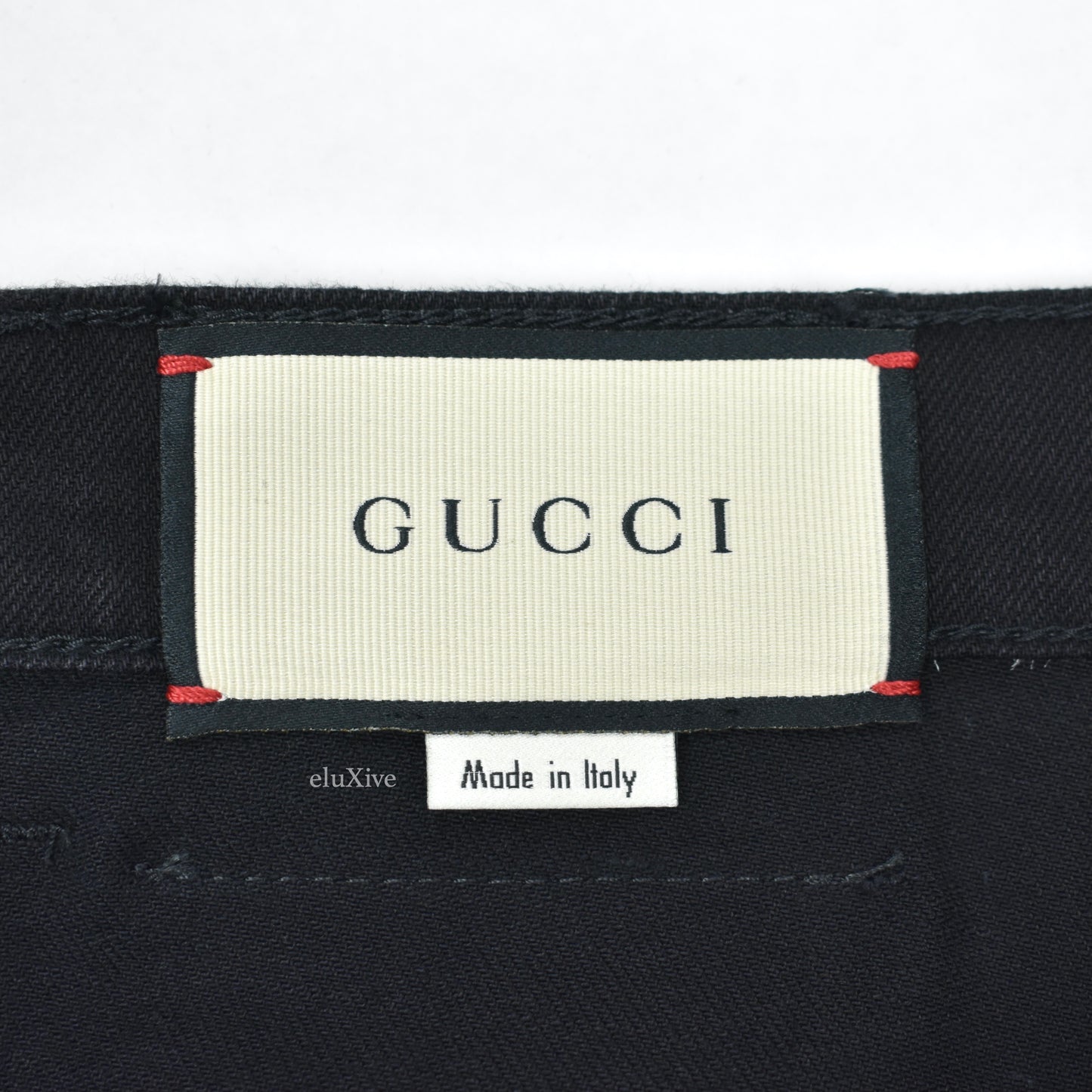 Gucci - Black Slim Fit Denim Jeans