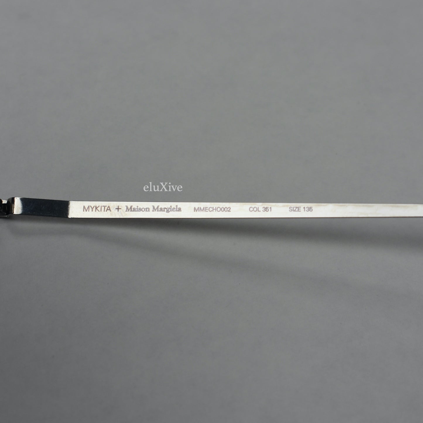 Maison Margiela x Mykita - Black MMECHO002 Futuristic Sunglasses