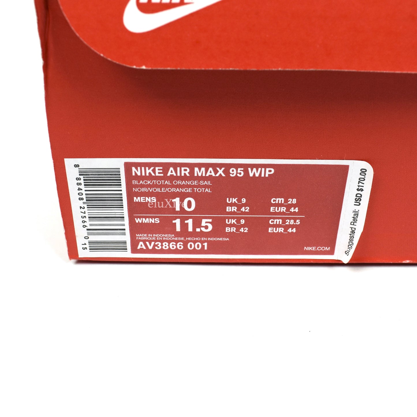 Nike x Carhartt - Air Max 95 WIP (Camo/Total Orange)