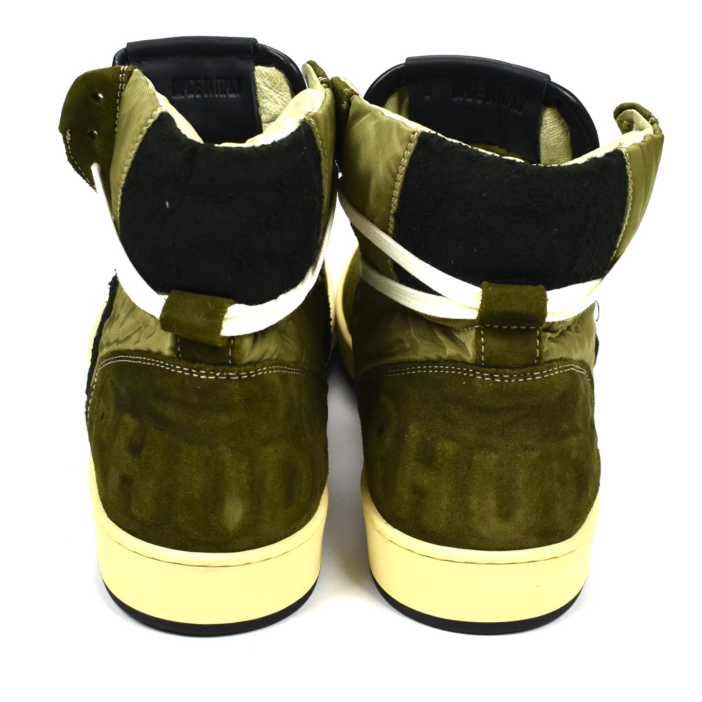Rhude - Brown Suede / Nylon Rhecess Sneakers