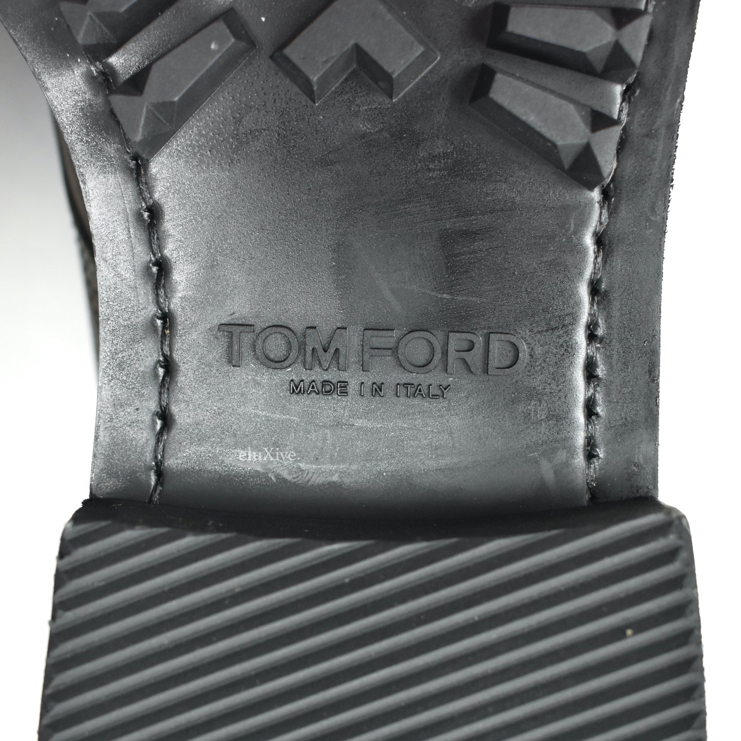 Tom Ford - Dark Brown Leather Cromwell Hiking Boots