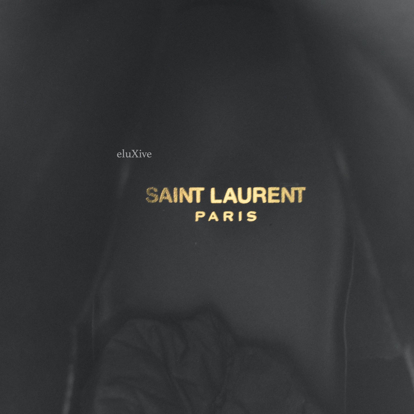 Saint Laurent - Black Buffed Suede Santiag Western Boots