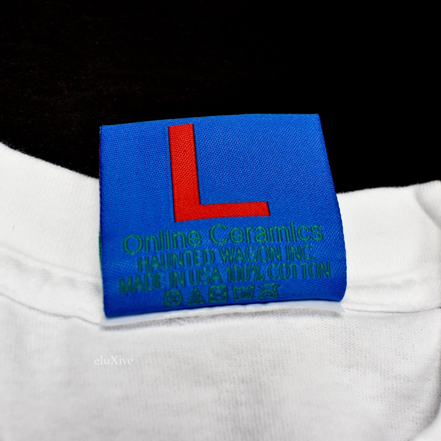 Online Ceramics - Everything Counts Caterpillar Logo T-Shirt (White)