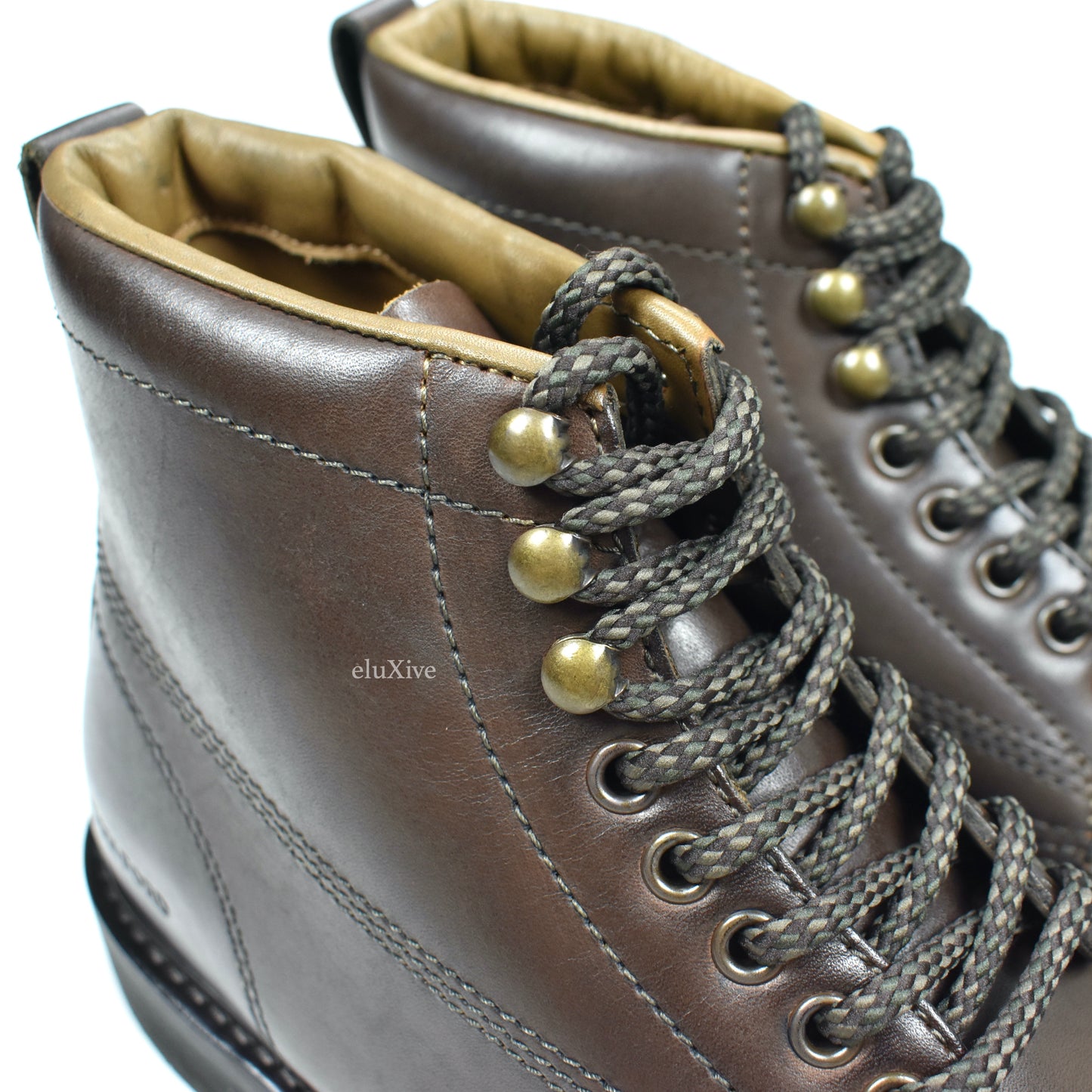 Tom Ford - Dark Brown Leather Cromwell Hiking Boots