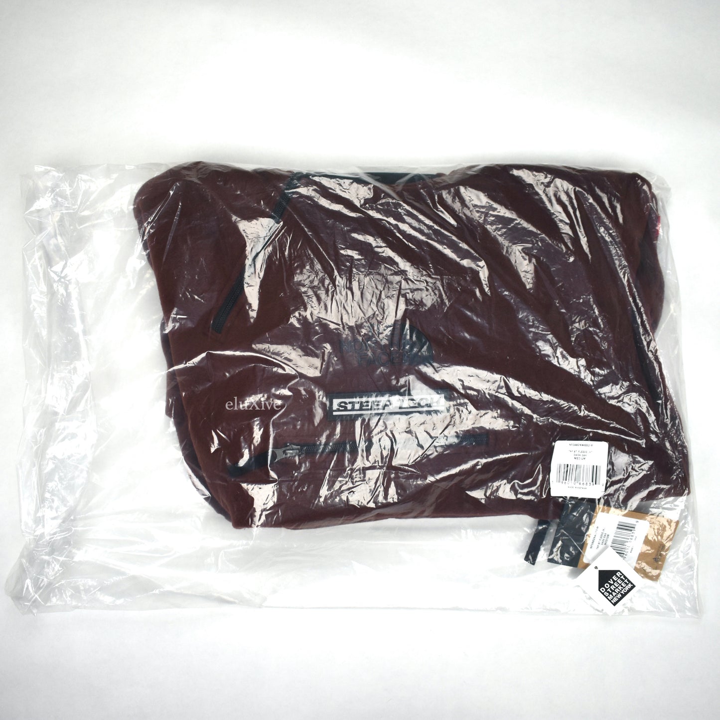 Supreme x The North Face - Dark Oak Brown Steep Tech Fleece Hoodie
