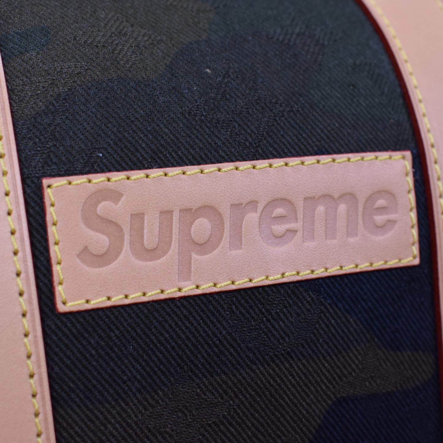 Louis Vuitton x Supreme - Monogram Camo Keepall 45