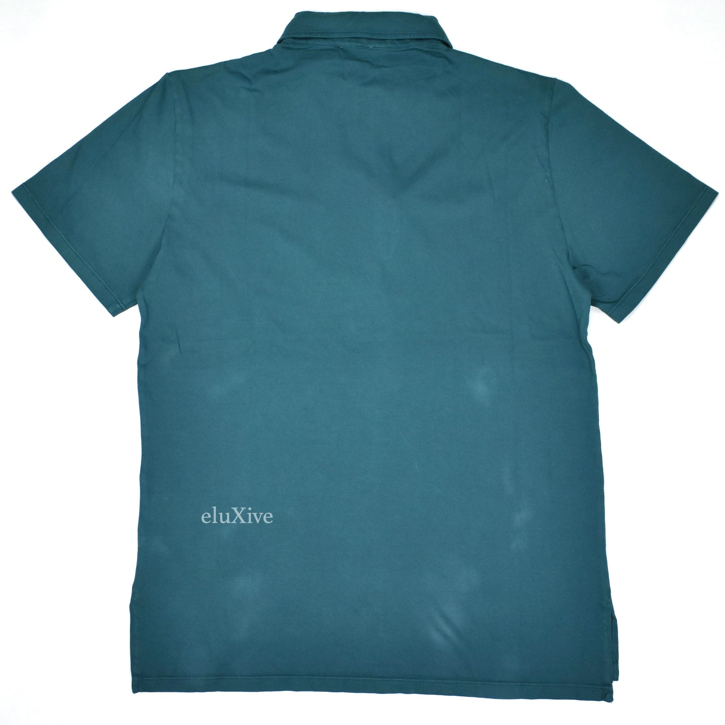 Barena - Turquioise Cotton Jersey Polo Shirt