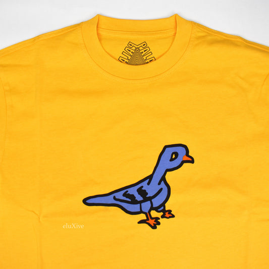Palace - Pigeon Hole P-Logo T-Shirt (Yellow)