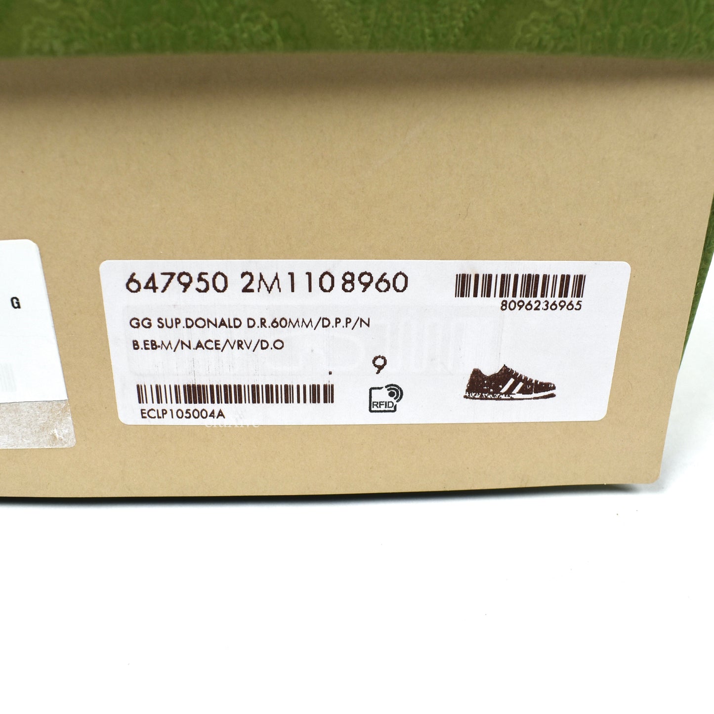 Gucci x Disney - GG Supreme Monogram Donald Duck 'Ace' Sneakers