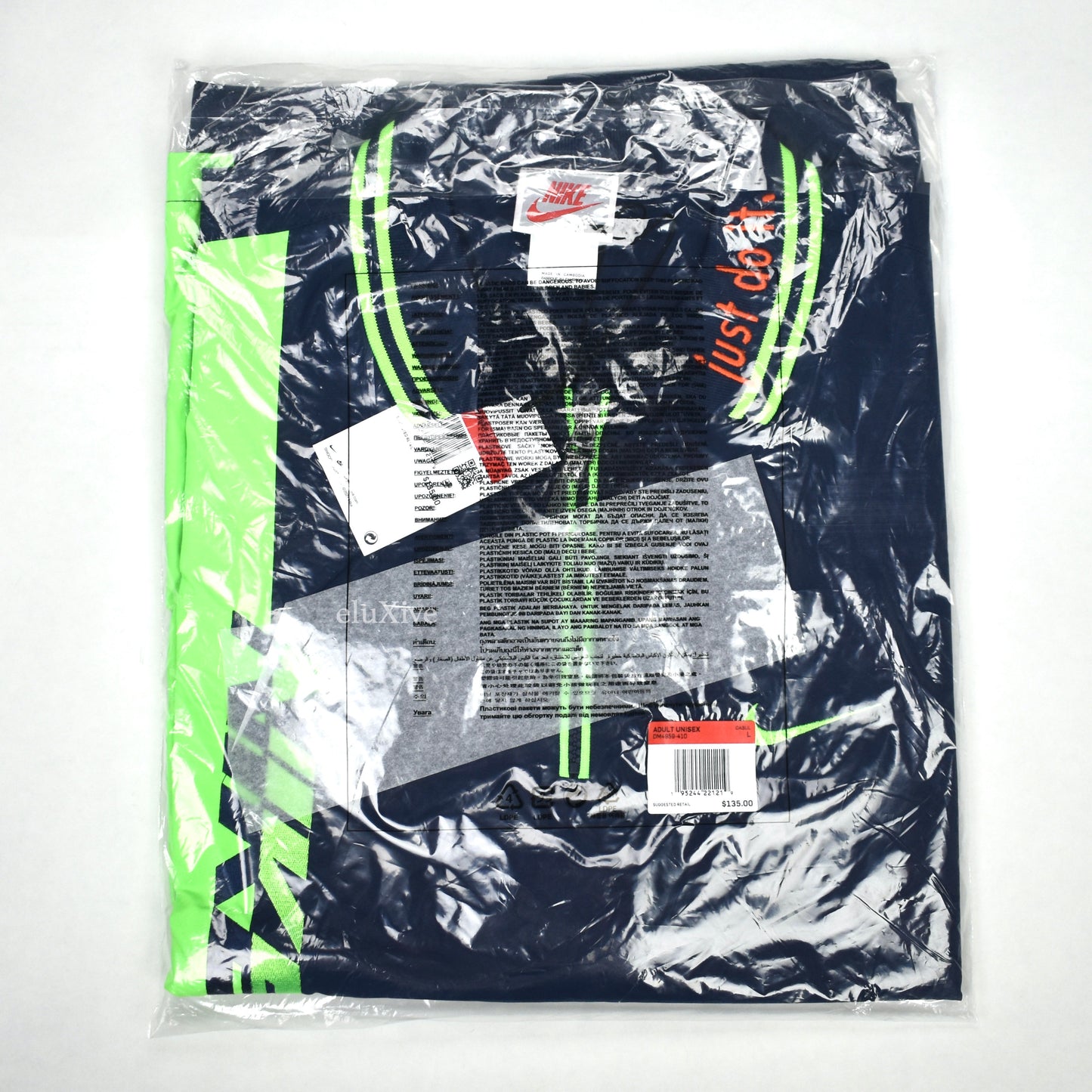 Cactus Plant Flea Market x Nike - CPFM Logo Nylon Zip Polo Pullover