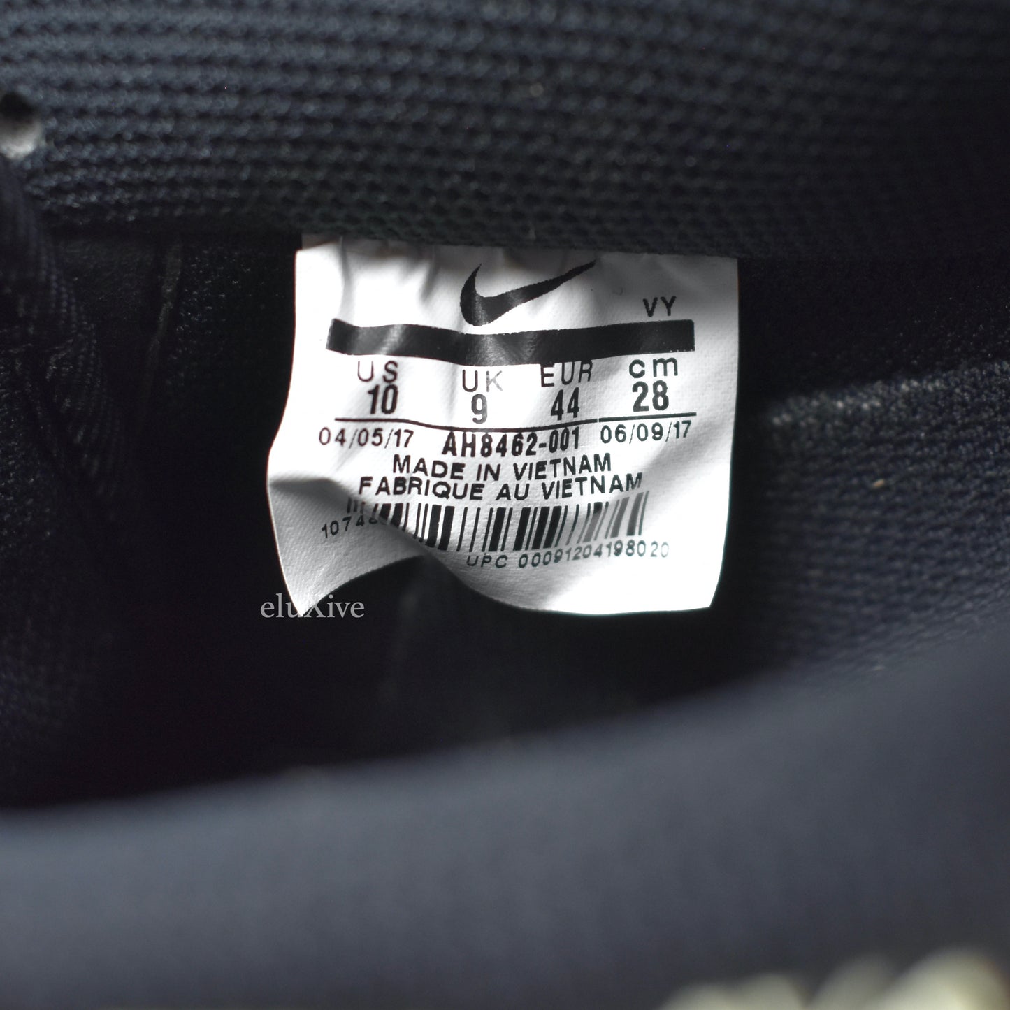 Nike - Air Force 1 '07 QS Allover Logo Print (Black)