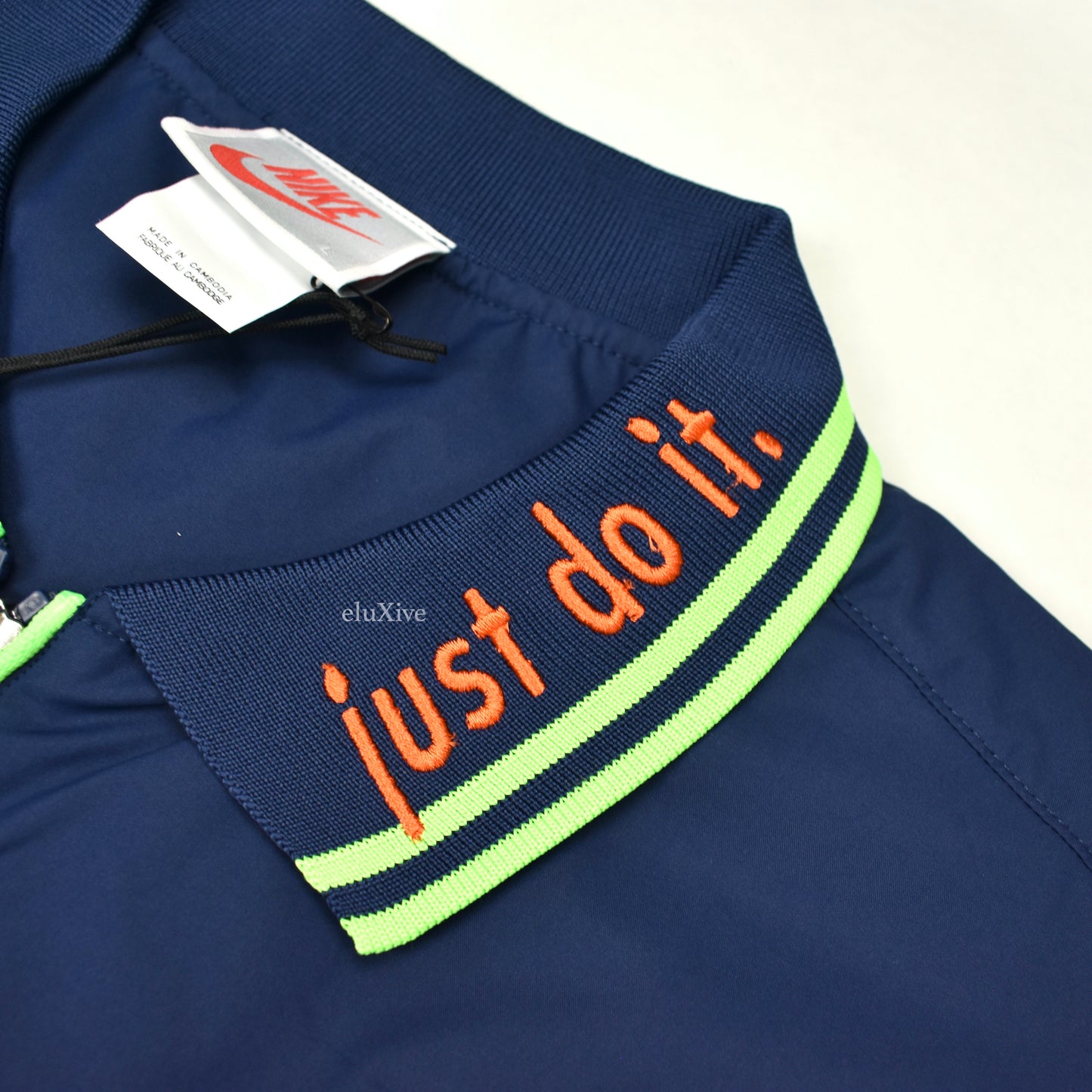 Cactus Plant Flea Market x Nike - CPFM Logo Nylon Zip Polo Pullover