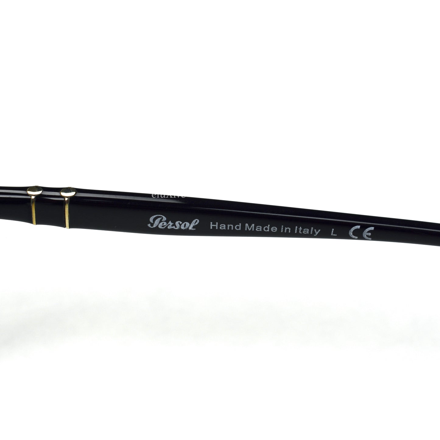 Persol - 3223-S Black / Gray Lens Vintage Pilot Sunglasses