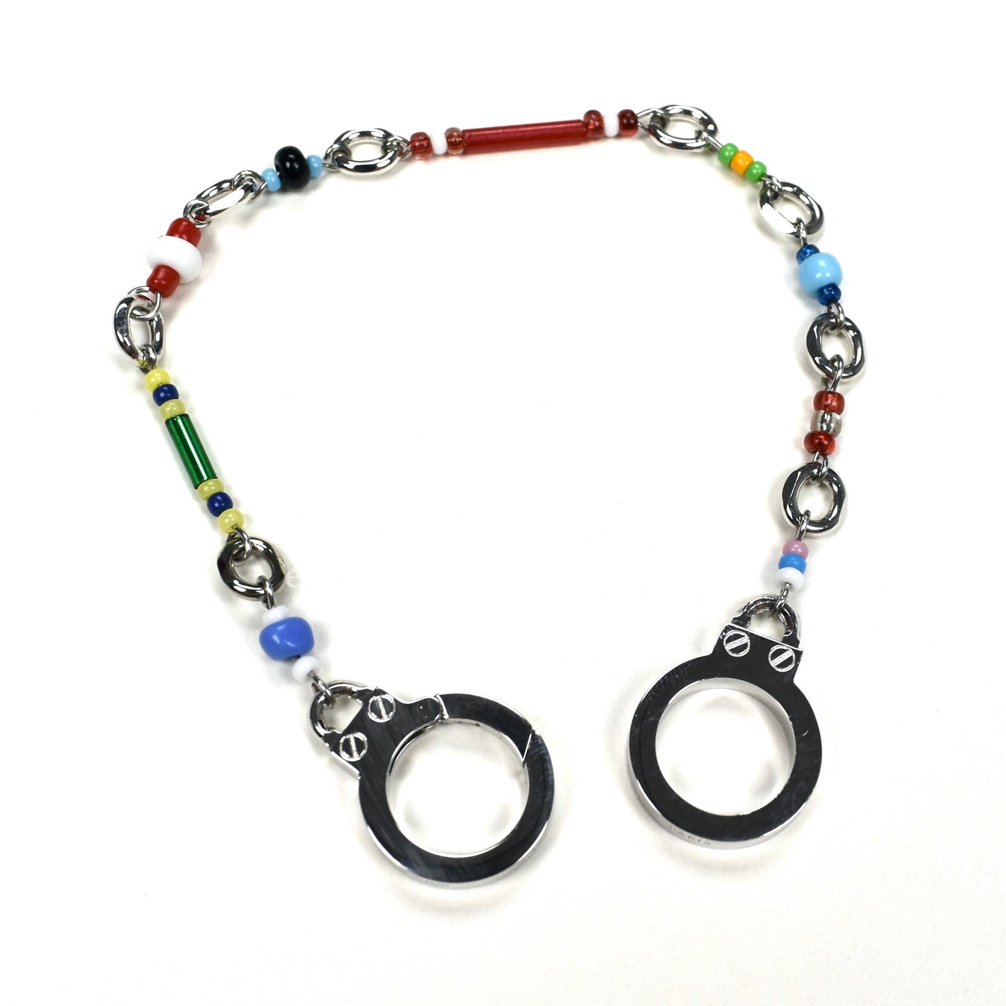 Celine - Beaded Handcuff Clasp Bracelet