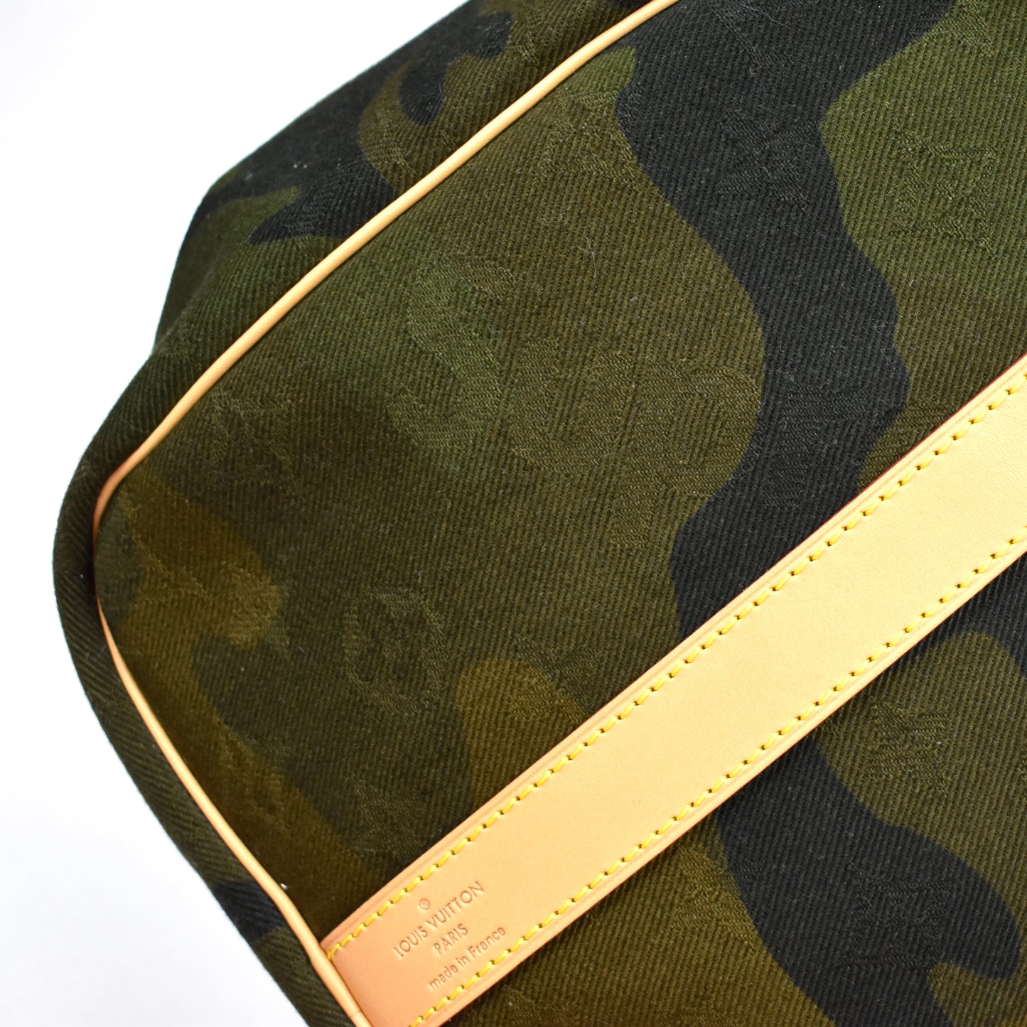 Louis Vuitton x Supreme - Monogram Camo Keepall 45