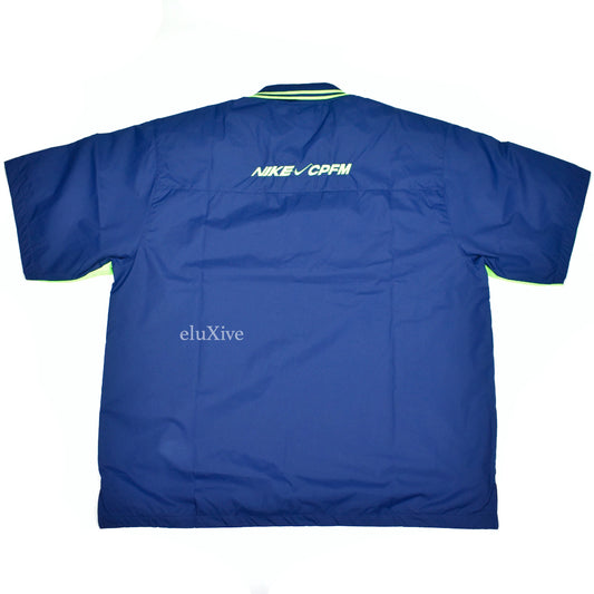 Cactus Plant Flea Market x Nike - CPFM Logo Nylon Zip Polo Pullover