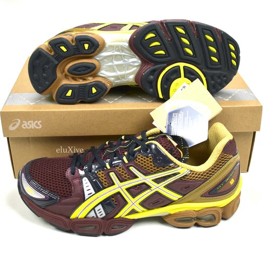 Asics x Kiko Kostadinov - UB3-S Gel Nimbus 9 'UPS' (Run Raisin/Green)