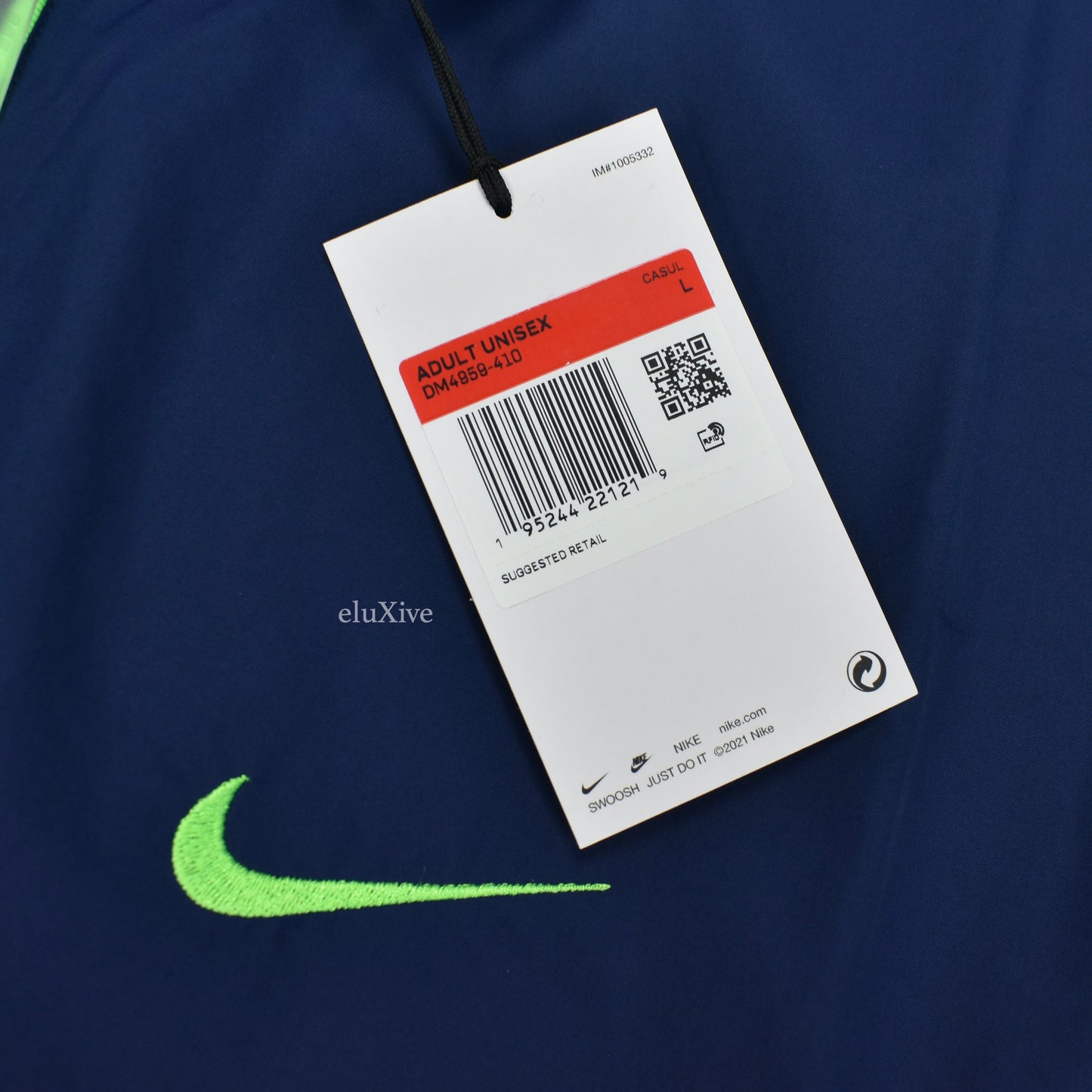 Cactus Plant Flea Market x Nike - CPFM Logo Nylon Zip Polo Pullover