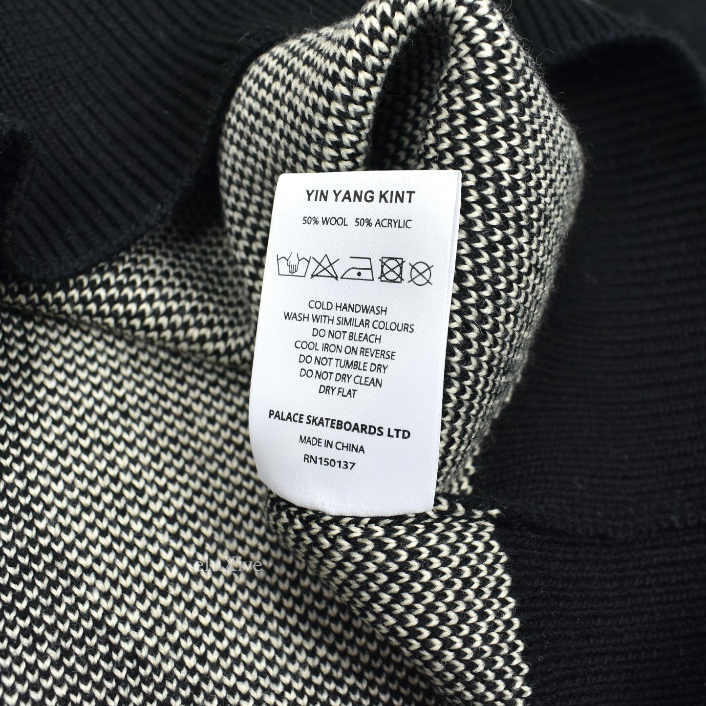 Palace - Yin Yang P-Logo Knit Sweater