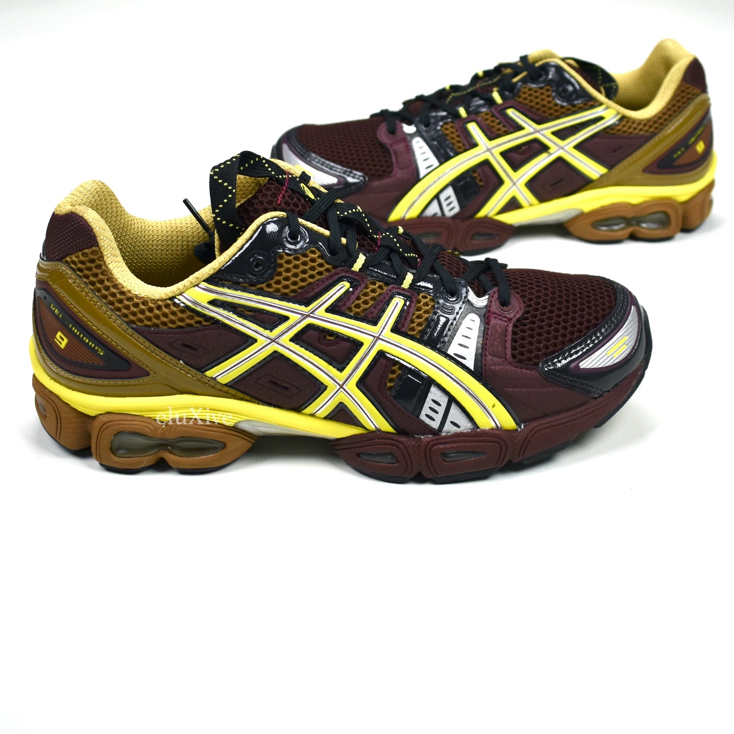 Asics x Kiko Kostadinov - UB3-S Gel Nimbus 9 'UPS' (Run Raisin/Green)