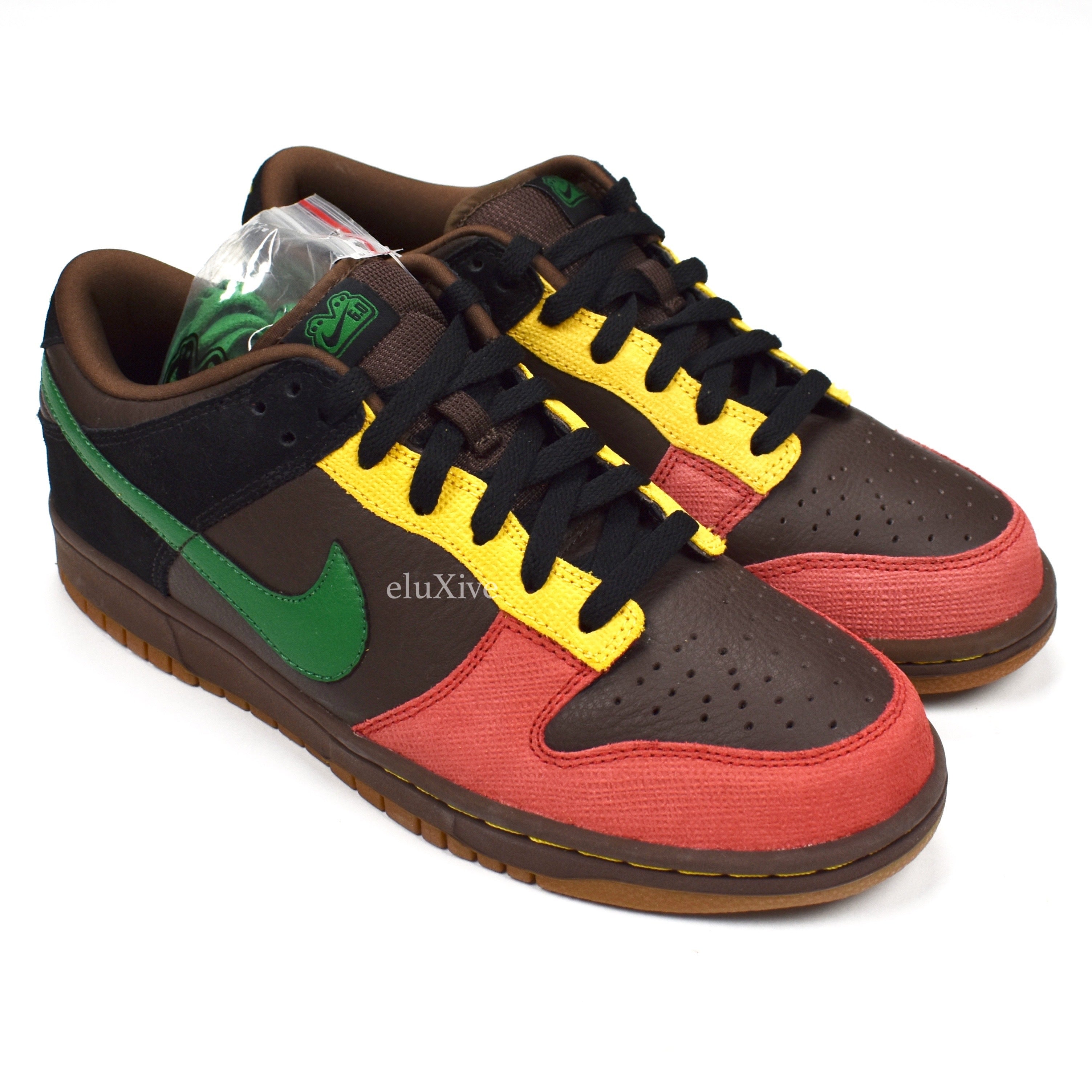 Nike - Dunk Low 6.0 'Rasta' Leather â eluXive