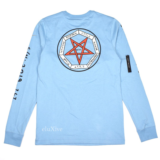 Nike x Tom Sachs - Family Crest L/S T-Shirt (Light Blue)
