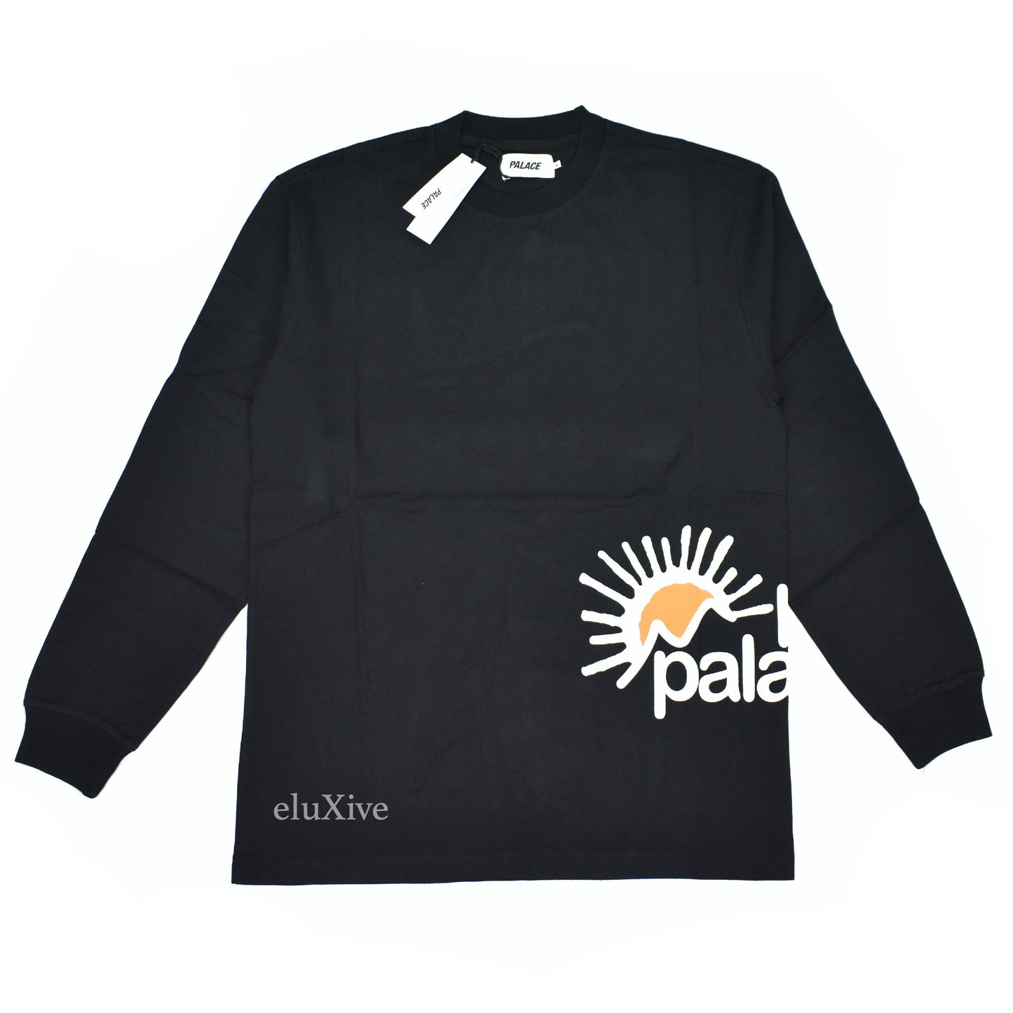Palace - Black Love Palace Logo L/S T-Shirt