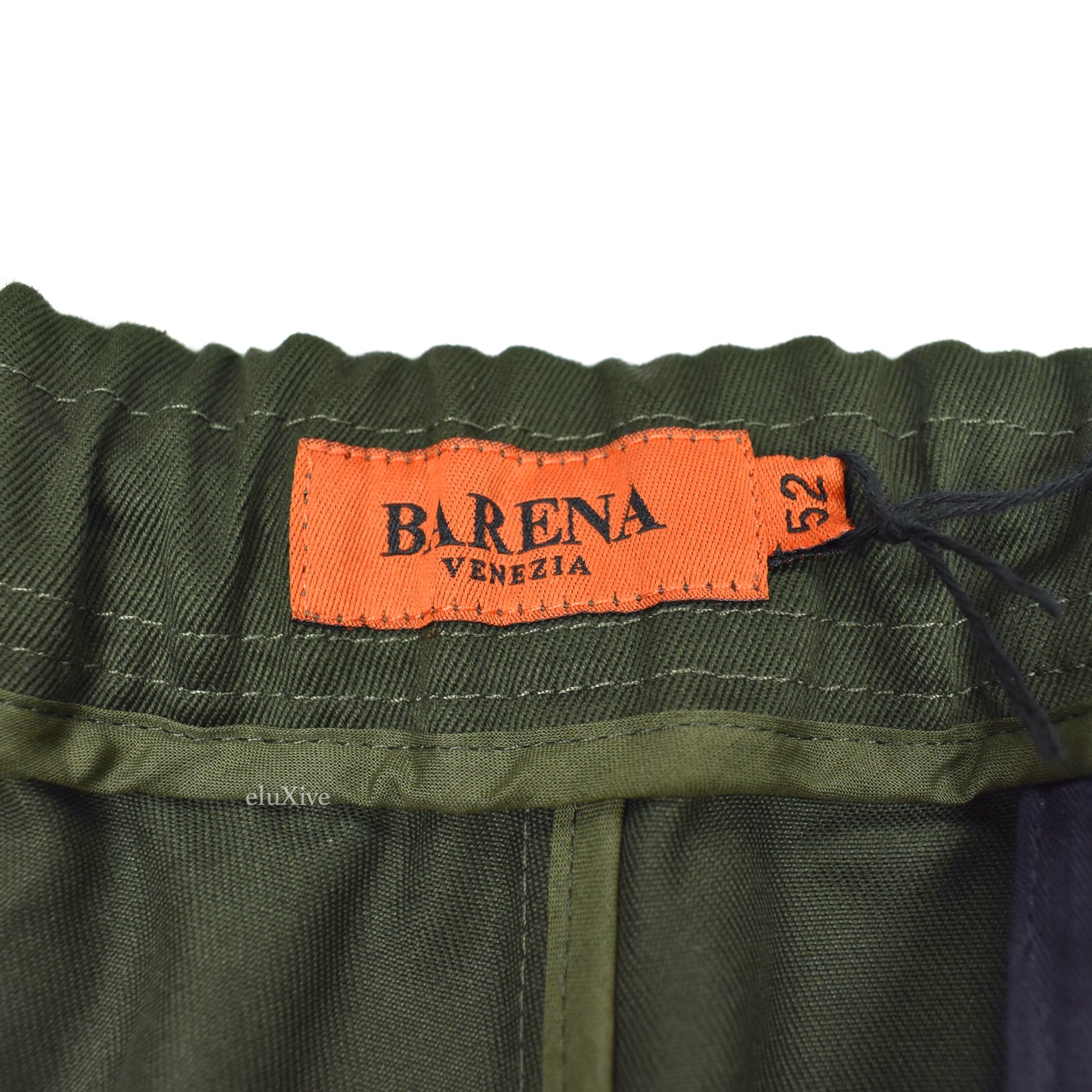 Barena - Dark Olive Heavyweight Twill Lounge Pants