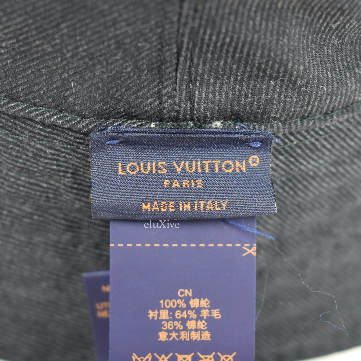 Louis Vuitton - Beige Monogram Reversible Rain Bucket Hat