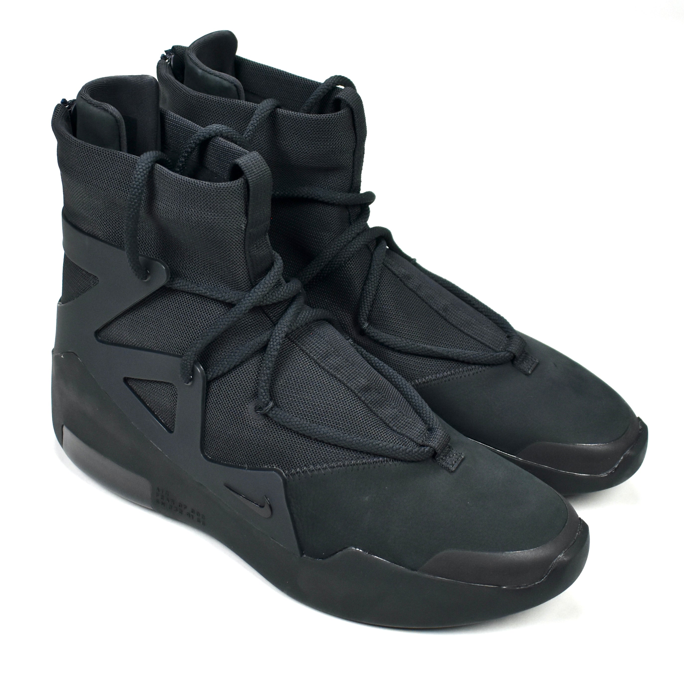 Nike x FOG Air Fear of God 1 Triple Black eluXive