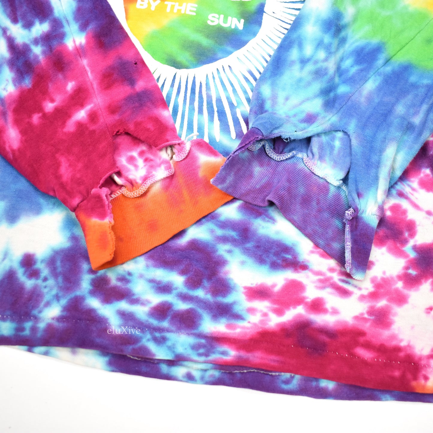 Cactus Plant Flea Market - Tie-Dye Smiley Logo L/S T-Shirt