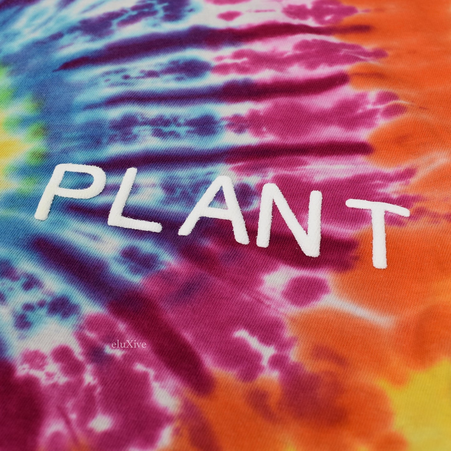 Cactus Plant Flea Market - Tie-Dye Smiley Logo L/S T-Shirt