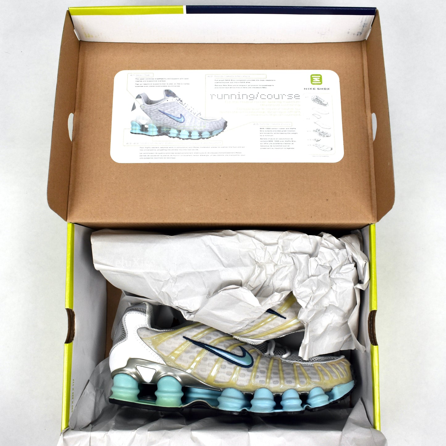 Nike - Shox TL OG White / Water Blue / Neutral Gray (2003)