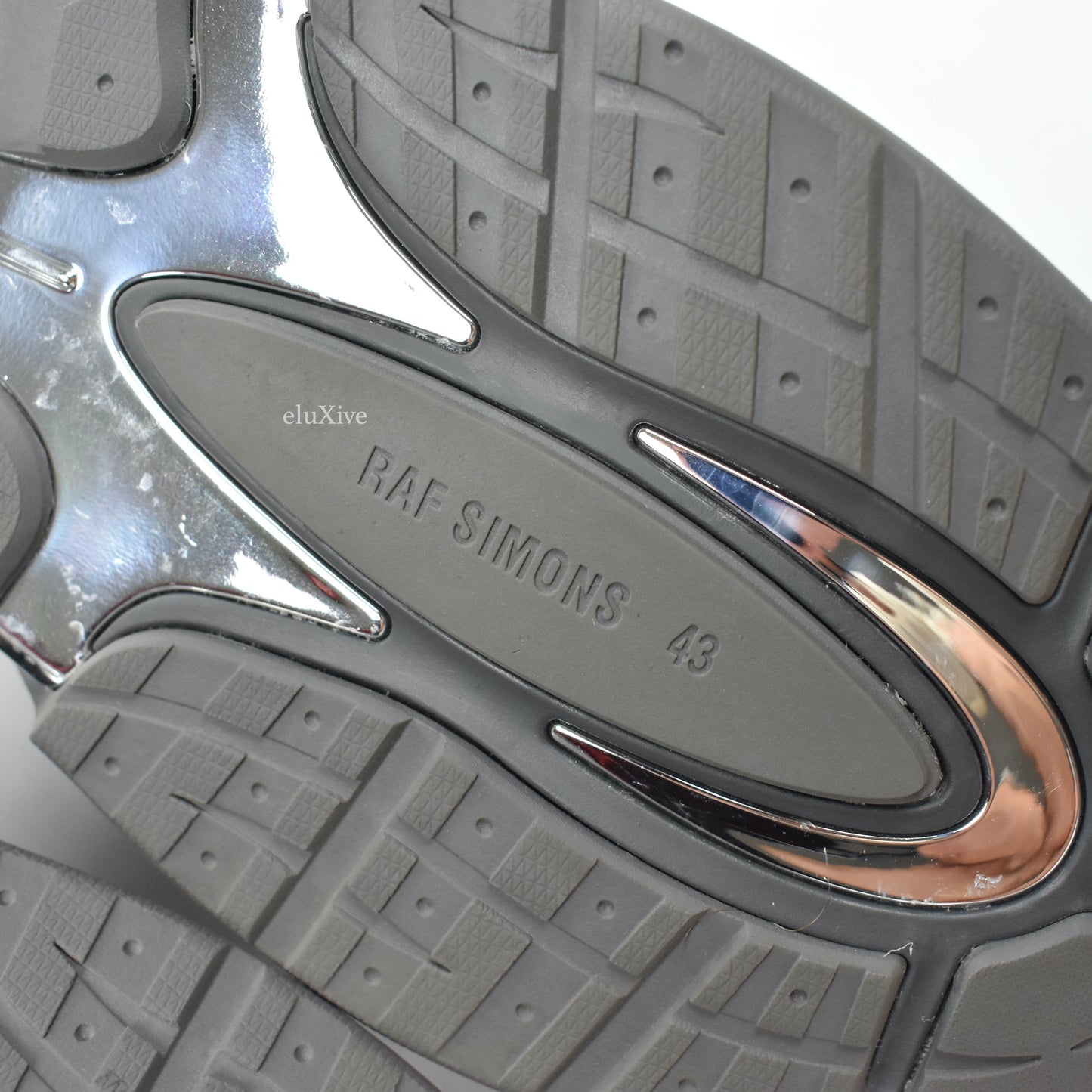 Raf Simons - Gray Suede Cylon-21 Runner Sneakers