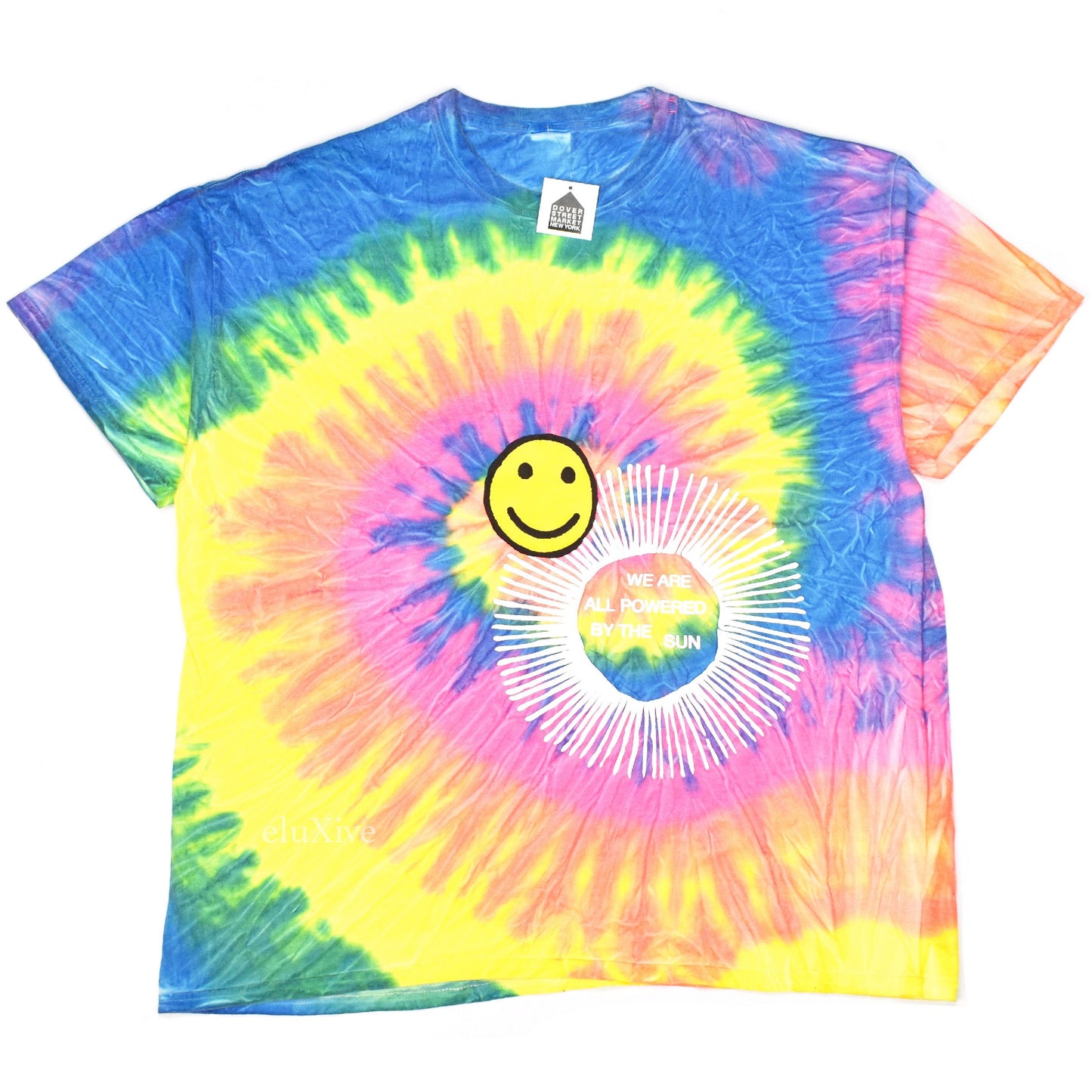 Cactus Plant Flea Market - Tie-Dye Smiley Logo T-Shirt