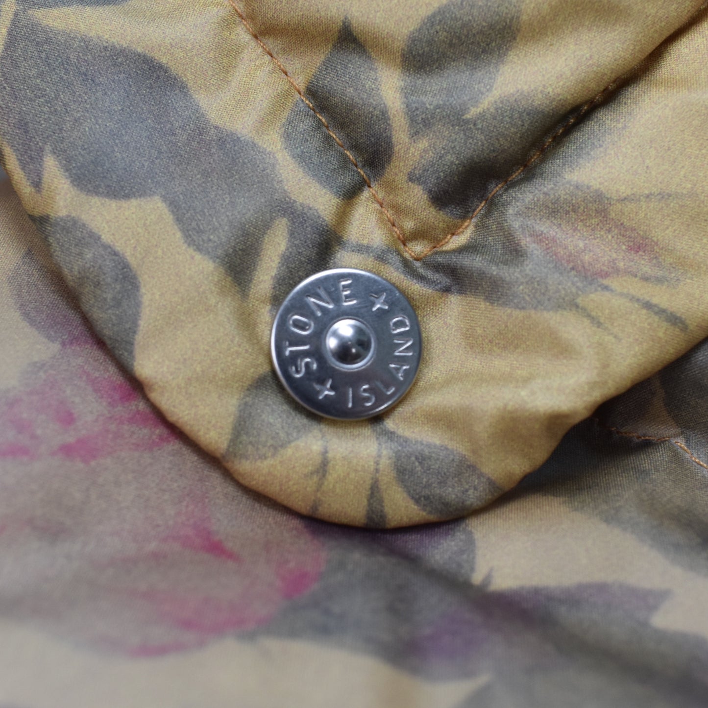 Supreme x Stone Island - Copper Floral Puffy Jacket