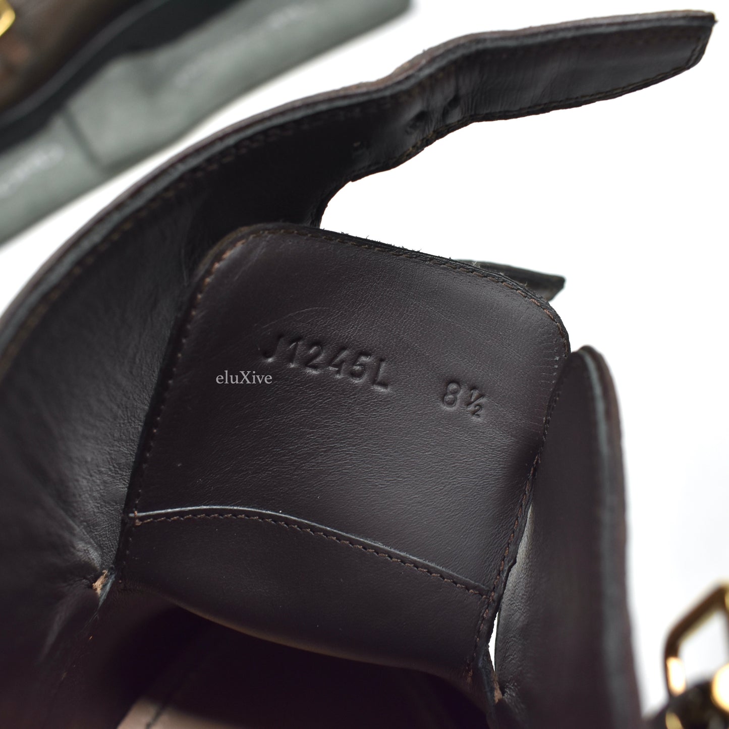 Tom Ford - Cigar Brown Pebbled Calf Leather Monk Strap Shoes