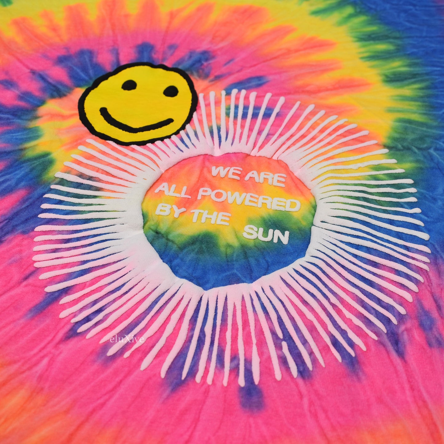 Cactus Plant Flea Market - Tie-Dye Smiley Logo T-Shirt