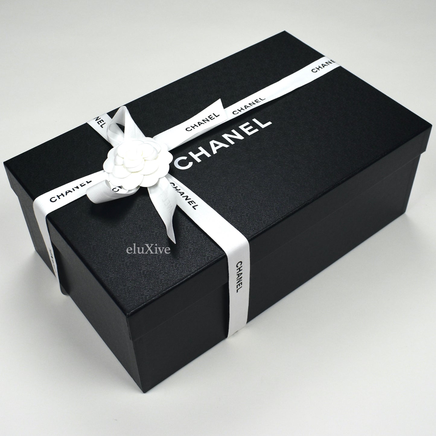 Chanel - Classic Monogram Logo Trainer (Metallic Silver)